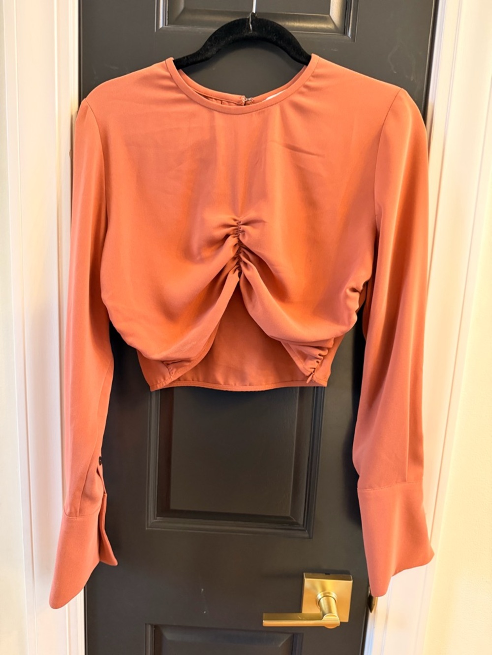 Revolve Long Sleeve Crop